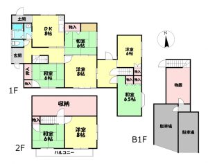 3.間取り図カラー