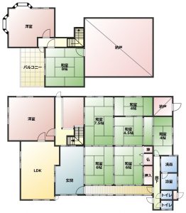 3.間取り図 (1)